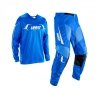 STRÓJ OFFROADOWY BLUZA I SPODNIE LEATT RIDE KIT MOTO 3.5 BLUE L